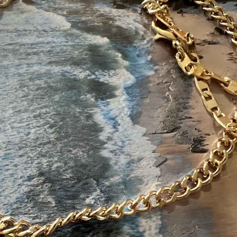 GOLD NECKLACE OR BELT - Picture 3 of 6